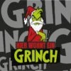 Fußmatte - Hier Wohnt Ein Grinch -Geschenke Tassen Store bild fussmatte hier wohnt ein grinch 597790