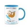 Faultier Tasse - Endlich Ist Es Soweit! Ich Hänge Jetzt In Der Schule Ab -Geschenke Tassen Store bild geschenk tasse faultier schulkind 3 448031