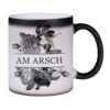 Glitzer-Zaubertasse - Am Arsch - Black Rose 1 Glitzer-Zaubertasse - Am Arsch - Black Rose -Geschenke Tassen Store bild glitzer zaubertasse am arsch black rose 582412