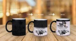 Glitzer-Zaubertasse - Ich Bin Ein Bisschen Unausgerastet - Black Rose -Geschenke Tassen Store bild glitzer zaubertasse ich bin ein bisschen unausgerastet black rose 888780