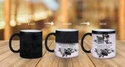 Glitzer-Zaubertasse - Ich Bin Nur Zum Pöbeln Hier - Black Rose -Geschenke Tassen Store bild glitzer zaubertasse ich bin nur zum pobeln hier black rose 222700