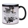 Glitzer-Zaubertasse - Ich Bin Nur Zum Pöbeln Hier - Black Rose -Geschenke Tassen Store bild glitzer zaubertasse ich bin nur zum pobeln hier black rose 566535
