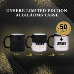 Glitzer-Zaubertasse - Limited Edition