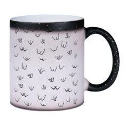 Glitzer-Zaubertasse - Vulva