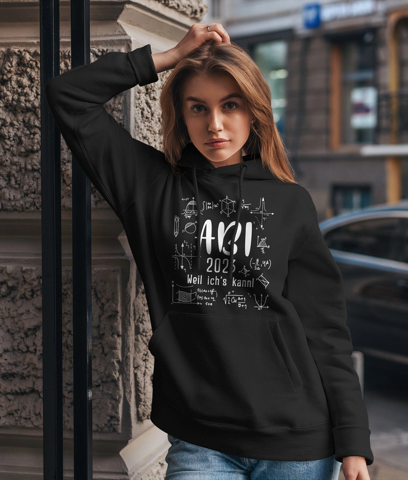 Hoodie - Abi 2023 Weil Ich's Kann! 6 Hoodie - Abi 2023 Weil Ich's Kann! – Bild 4