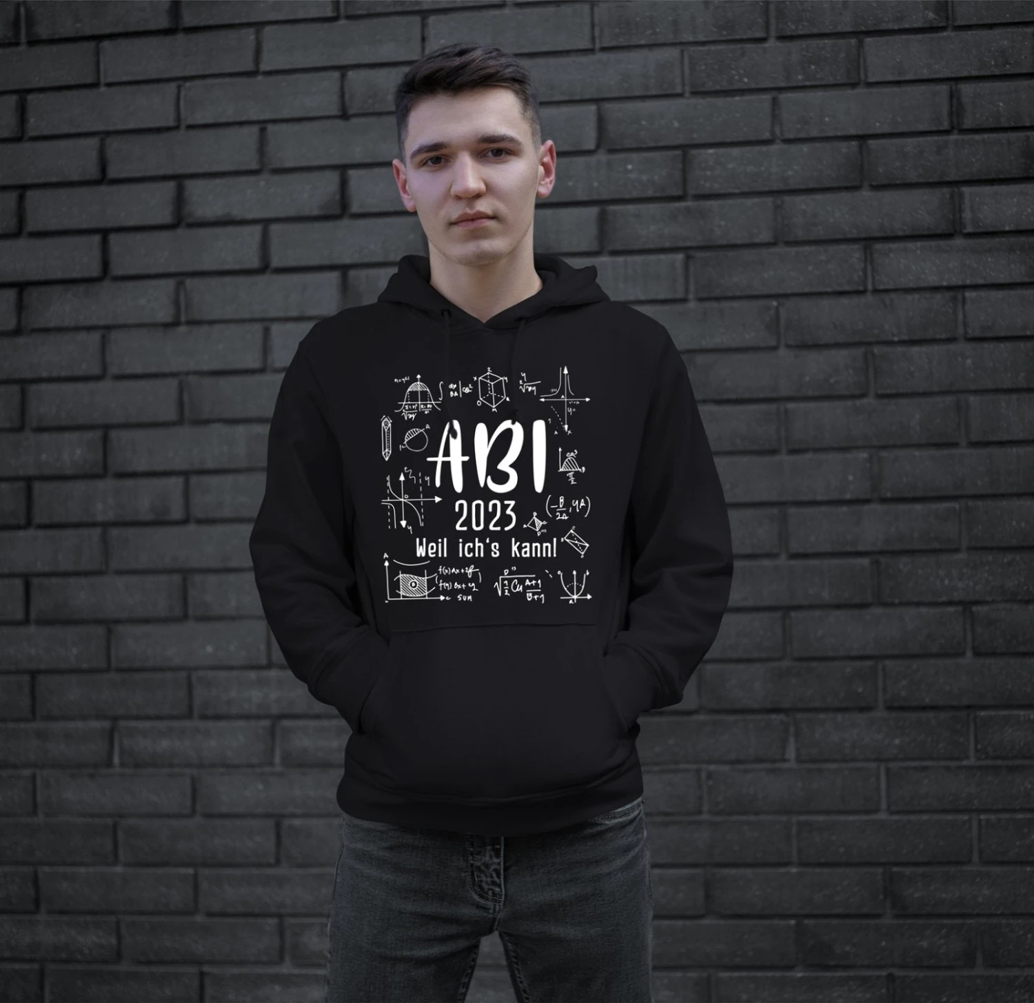 Hoodie - Abi 2023 Weil Ich's Kann! 7 Hoodie - Abi 2023 Weil Ich's Kann! – Bild 5