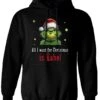 Hoodie - Grinch - All I Want For Christmas Is Ruhe! (CS) -Geschenke Tassen Store bild hoodie grinch all i want for christmas is ruhe cs 774997