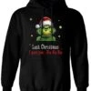 Hoodie - Grinch - Last Christmas I Gave You ... Bla Bla Bla (CS) -Geschenke Tassen Store bild hoodie grinch last christmas i gave you bla bla bla cs 964650