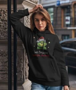 Hoodie - Grinch - Last Christmas I Gave You ... Bla Bla Bla (CS) -Geschenke Tassen Store bild hoodie grinch last christmas i gave you bla bla bla cs 992266
