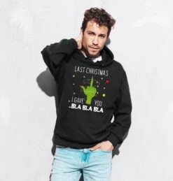 Hoodie - Grinch - Last Christmas I Gave You ... Bla Bla Bla (Mittelfinger) -Geschenke Tassen Store bild hoodie grinch last christmas i gave you bla bla bla mittelfinger 144331