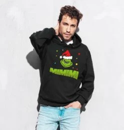 Hoodie - Grinch - Mimimi (Gesicht) -Geschenke Tassen Store bild hoodie grinch mimimi gesicht 500858