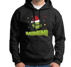 Hoodie - Grinch - Mimimi (Gesicht) -Geschenke Tassen Store bild hoodie grinch mimimi gesicht 659652