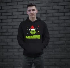 Hoodie - Grinch - Mimimi (Gesicht) -Geschenke Tassen Store bild hoodie grinch mimimi gesicht 678957