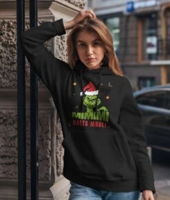 Hoodie - Grinch - Mimimi Halts Maul! -Geschenke Tassen Store bild hoodie grinch mimimi halts maul 376620