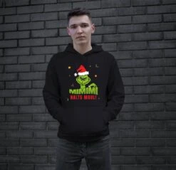 Hoodie - Grinch - Mimimi Halts Maul! -Geschenke Tassen Store bild hoodie grinch mimimi halts maul 984066