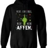 Hoodie - Grinch - Nicht Mein Zirkus, Nicht Meine Affen. (Mittelfinger) -Geschenke Tassen Store bild hoodie grinch nicht mein zirkus nicht meine affen mittelfinger 660998