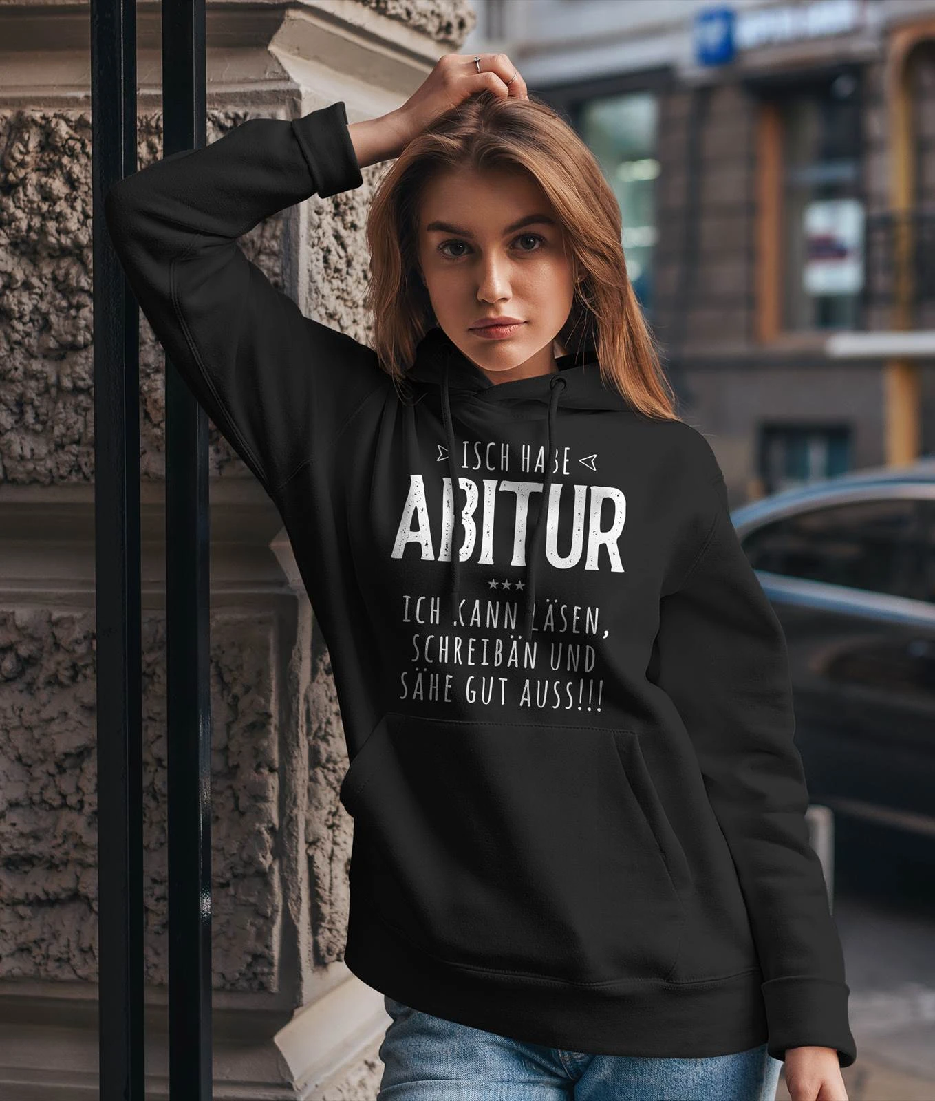 Hoodie - Isch Habe Abitur 6 Hoodie - Isch Habe Abitur – Bild 4