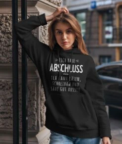 Hoodie - Isch Habe Abschluss -Geschenke Tassen Store bild hoodie isch habe abschluss 555033