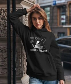Hoodie - Mir Reicht´s! Ich Geh Angeln! -Geschenke Tassen Store bild hoodie mir reichts ich geh angeln 619330