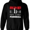 Hoodie - Ruhe! Papa Schaut Fussball -Geschenke Tassen Store bild hoodie ruhe papa schaut fussball 526254