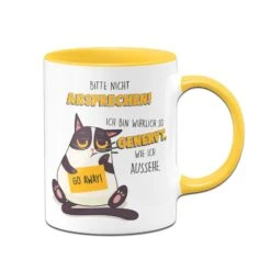 Tasse - Katze Bitte Nicht Ansprechen! Ich Bin Wirklich So Genervt Wie Ich Aussehe. 9 Tasse - Katze Bitte Nicht Ansprechen! Ich Bin Wirklich So Genervt Wie Ich Aussehe. -Geschenke Tassen Store bild katzen tasse lustig nicht ansprechen bin wirklich genervt 0 324991
