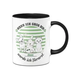 Kinder-Tasse - Wenn Ich Groß Bin, Dann Werde Ich Tierarzt. -Geschenke Tassen Store bild kinder tasse wenn ich gross bin werde ich tierarzt 511967