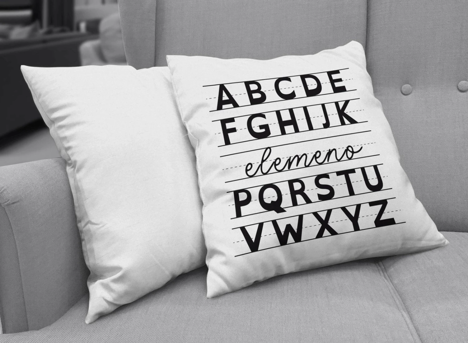 Kissen - ABC Elemeno P 4 Kissen - ABC Elemeno P – Bild 2