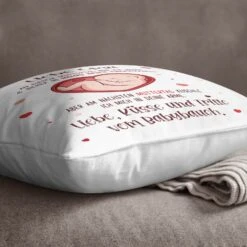 Kissen - Liebe Oma An Diesem Muttertag Bin Ich Noch In Mamas Bauch -Geschenke Tassen Store bild kissen liebe oma an diesem muttertag bin noch in mamas bauch 929655