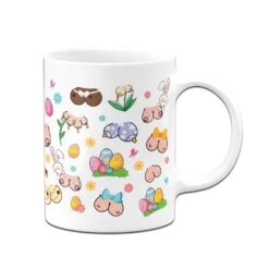 Ostertasse - Busentasse Mit österlichen Motiv (Rundumdruck)