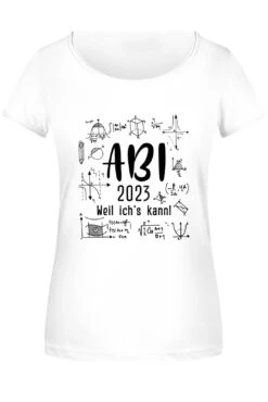 T-Shirt Damen - Abi 2023 Weil Ich's Kann! -Geschenke Tassen Store bild t shirt damen abi 2023 weil ichs kann 506254