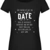 T-Shirt Damen - Das Abitur Ist Wie Ein Date
