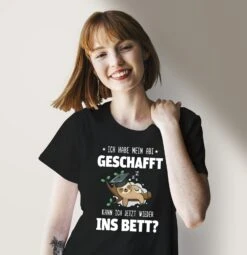 T-Shirt Damen - Faultier - Ich Habe Mein Abi Geschafft. Kann Ich Jetzt Wieder Ins Bett? - V2 -Geschenke Tassen Store bild t shirt damen faultier ich habe mein abi geschafft kann ich jetzt wieder ins bett v2 567881
