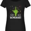 T-Shirt Damen - Grinch - Blöde Kackscheisse! (Mittelfinger) 1 T-Shirt Damen - Grinch - Blöde Kackscheisse! (Mittelfinger) -Geschenke Tassen Store bild t shirt damen grinch blode kackscheisse mittelfinger 193284