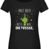 T-Shirt Damen - Grinch - Halt Doch Bitte Mal Die Fresse. (Mittelfinger) -Geschenke Tassen Store bild t shirt damen grinch halt doch bitte mal die fresse mittelfinger 898516