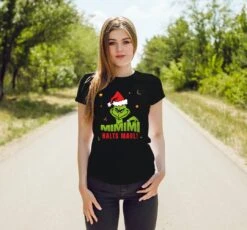 T-Shirt Damen - Grinch - Mimimi Halts Maul! -Geschenke Tassen Store bild t shirt damen grinch mimimi halts maul 941346