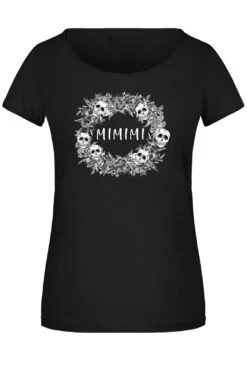 T-Shirt Damen - Mimimi - Skull Statement