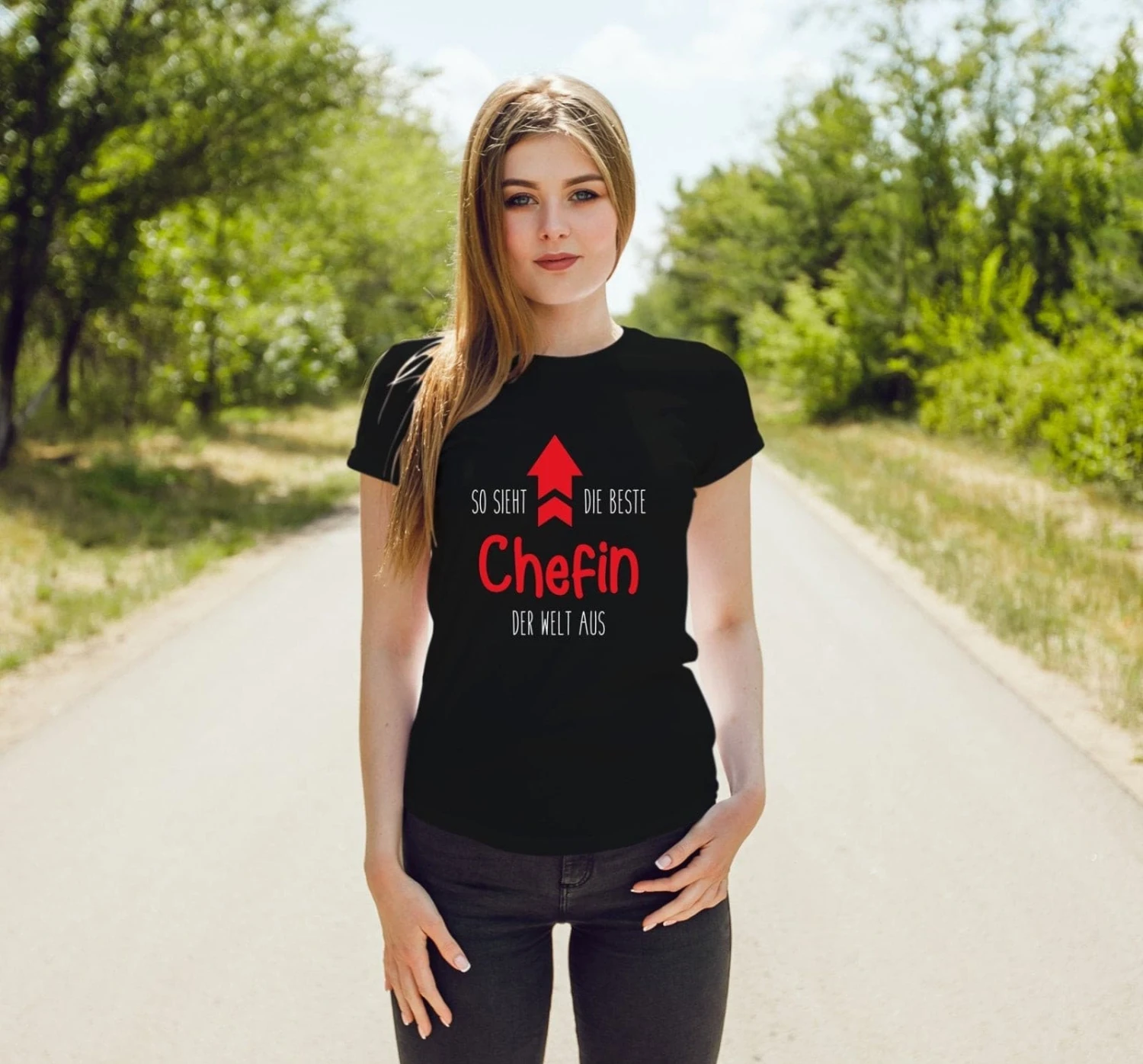 T-Shirt Damen - So Sieht Die Beste Chefin Der Welt Aus 4 T-Shirt Damen - So Sieht Die Beste Chefin Der Welt Aus – Bild 2