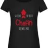 T-Shirt Damen - So Sieht Die Beste Chefin Der Welt Aus