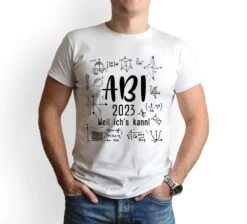 T-Shirt Herren - Abi 2023 Weil Ich's Kann! -Geschenke Tassen Store bild t shirt herren abi 2023 weil ichs kann 722684