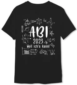T-Shirt Herren - Abi 2023 Weil Ich's Kann!