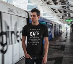 T-Shirt Herren - Das Abitur Ist Wie Ein Date -Geschenke Tassen Store bild t shirt herren das abitur ist wie ein date 409940