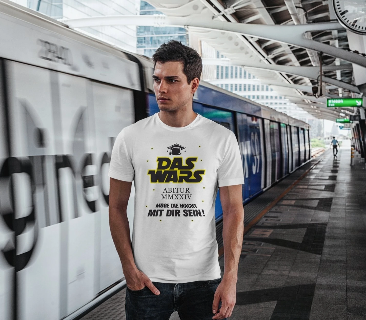 T-Shirt Herren - Das Wars Abitur MMXXIV (2024) 8 T-Shirt Herren - Das Wars Abitur MMXXIV (2024) – Bild 6