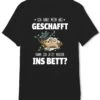 T-Shirt Herren - Faultier - Ich Habe Mein Abi Geschafft. Kann Ich Jetzt Wieder Ins Bett? - V2