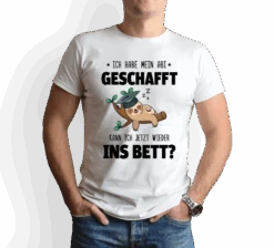 T-Shirt Herren - Faultier - Ich Habe Mein Abi Geschafft. Kann Ich Jetzt Wieder Ins Bett? - V2 13 T-Shirt Herren - Faultier - Ich Habe Mein Abi Geschafft. Kann Ich Jetzt Wieder Ins Bett? - V2 -Geschenke Tassen Store bild t shirt herren ich habe mein abi geschafft kann ich jetzt wieder ins bett v2