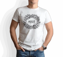 T-Shirt Herren - Milf - Skull Statement -Geschenke Tassen Store bild t shirt herren milf skull statement 6