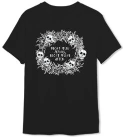 T-Shirt Herren - Nicht Mein Zirkus, Nicht Meine Affen. - Skull Statement