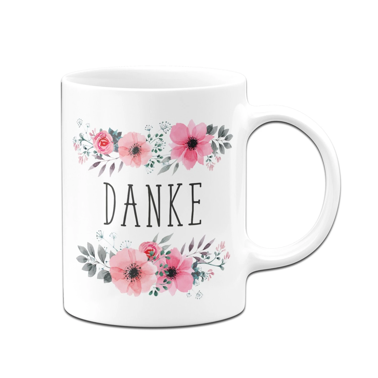 Tasse - Danke - Blumig 6 Tasse - Danke - Blumig – Bild 4