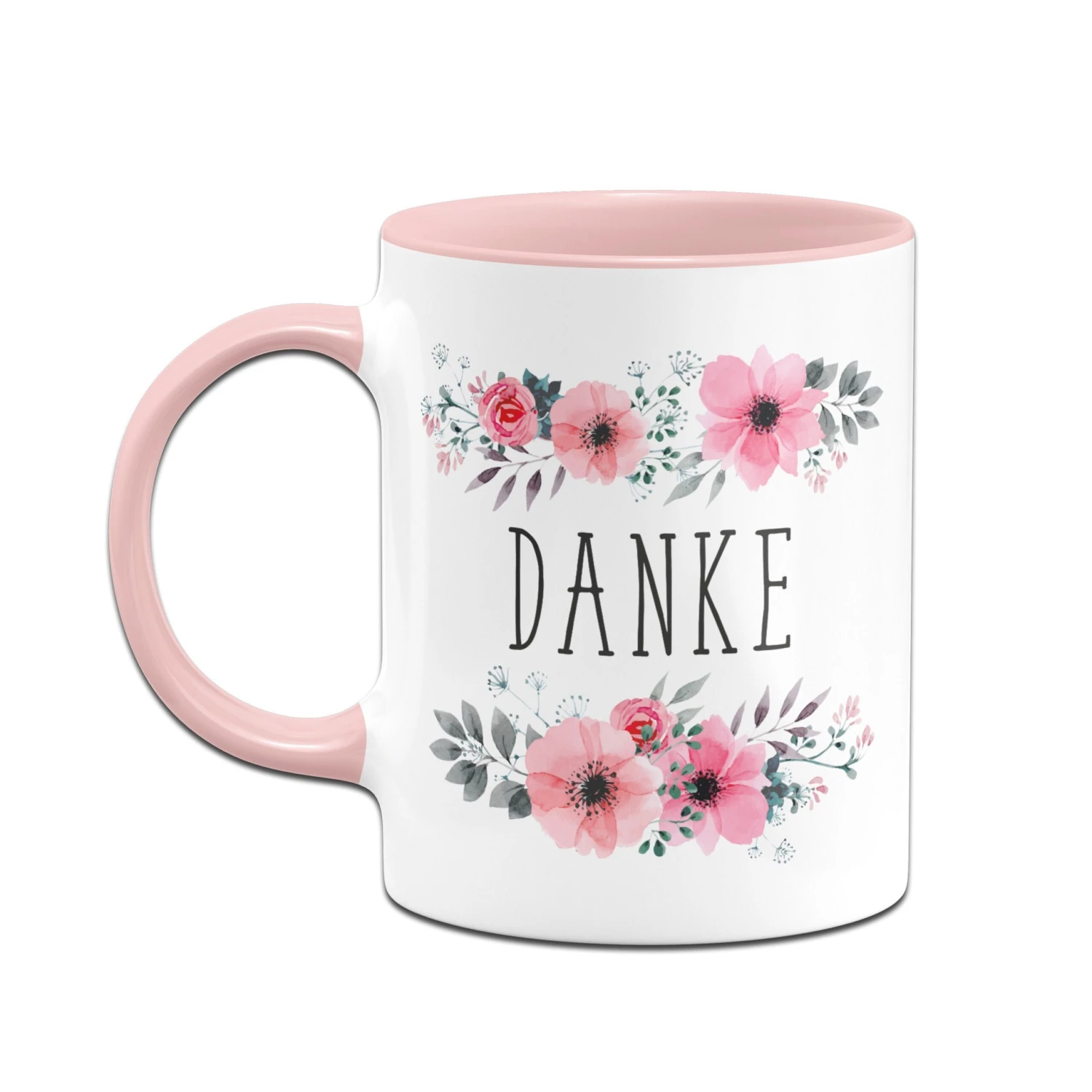 Tasse - Danke - Blumig 4 Tasse - Danke - Blumig – Bild 2