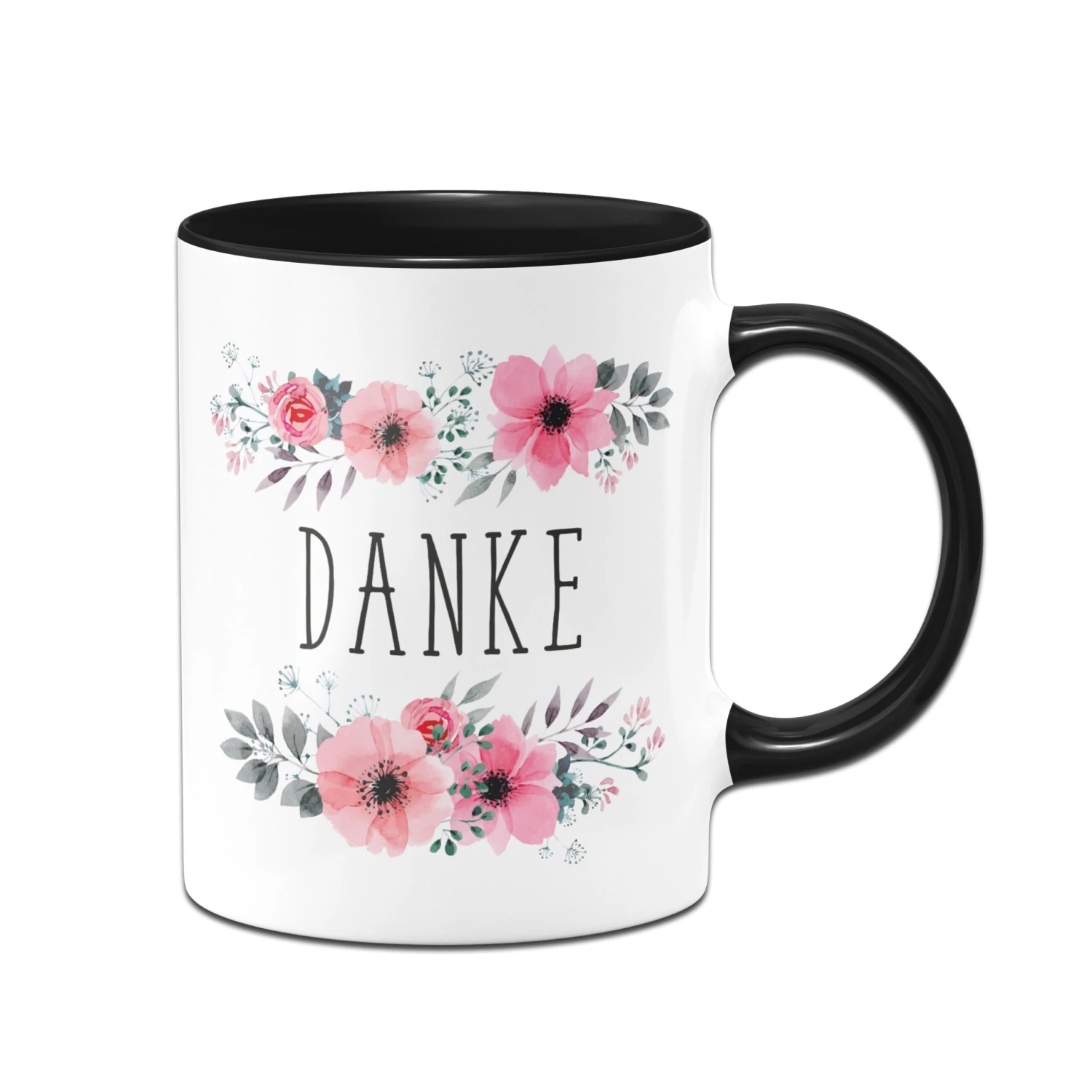 Tasse - Danke - Blumig 5 Tasse - Danke - Blumig – Bild 3