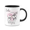 Pinguin Tasse - Liebe Ist Nur Wort -Geschenke Tassen Store bild tasse Liebe ist nur ein Wort01 729203